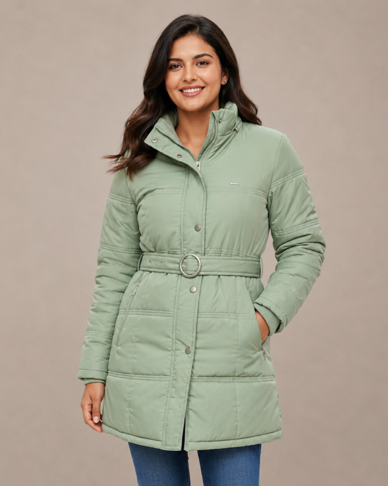 Alaskan Parka Jacket For Women - Slim Fit