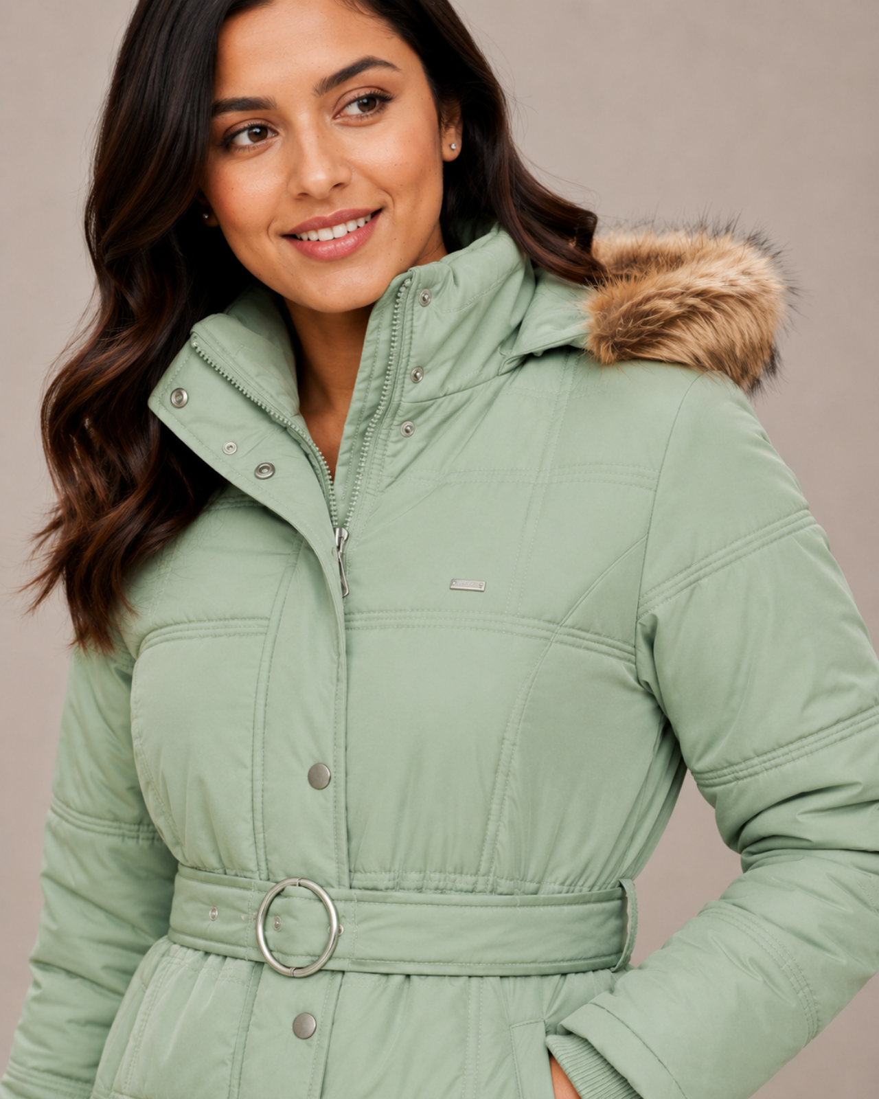 Alaskan Parka Jacket For Women - Slim Fit
