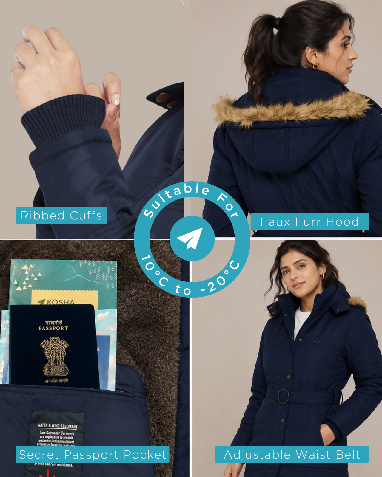 Alaskan Parka Jacket For Women - Comfort Fit