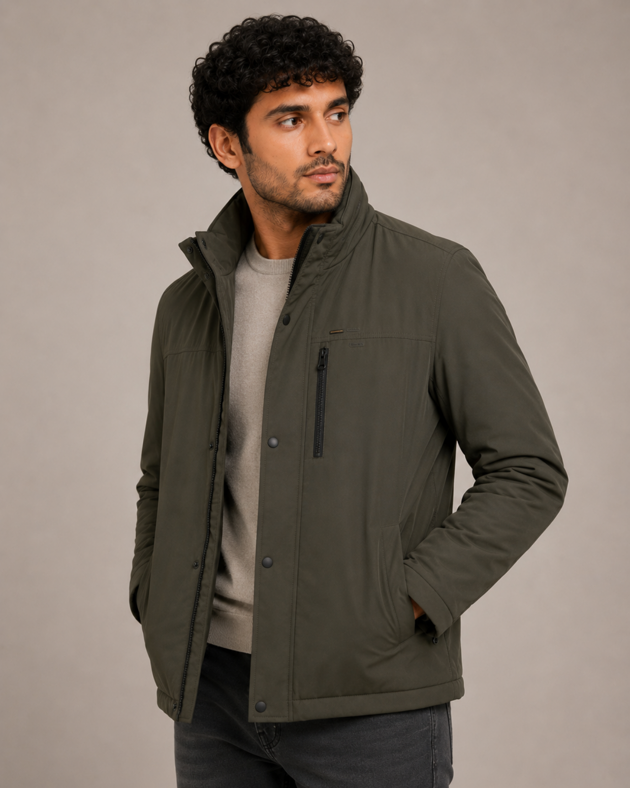 Waterproof Fleece Lined Jacket For Men Rental