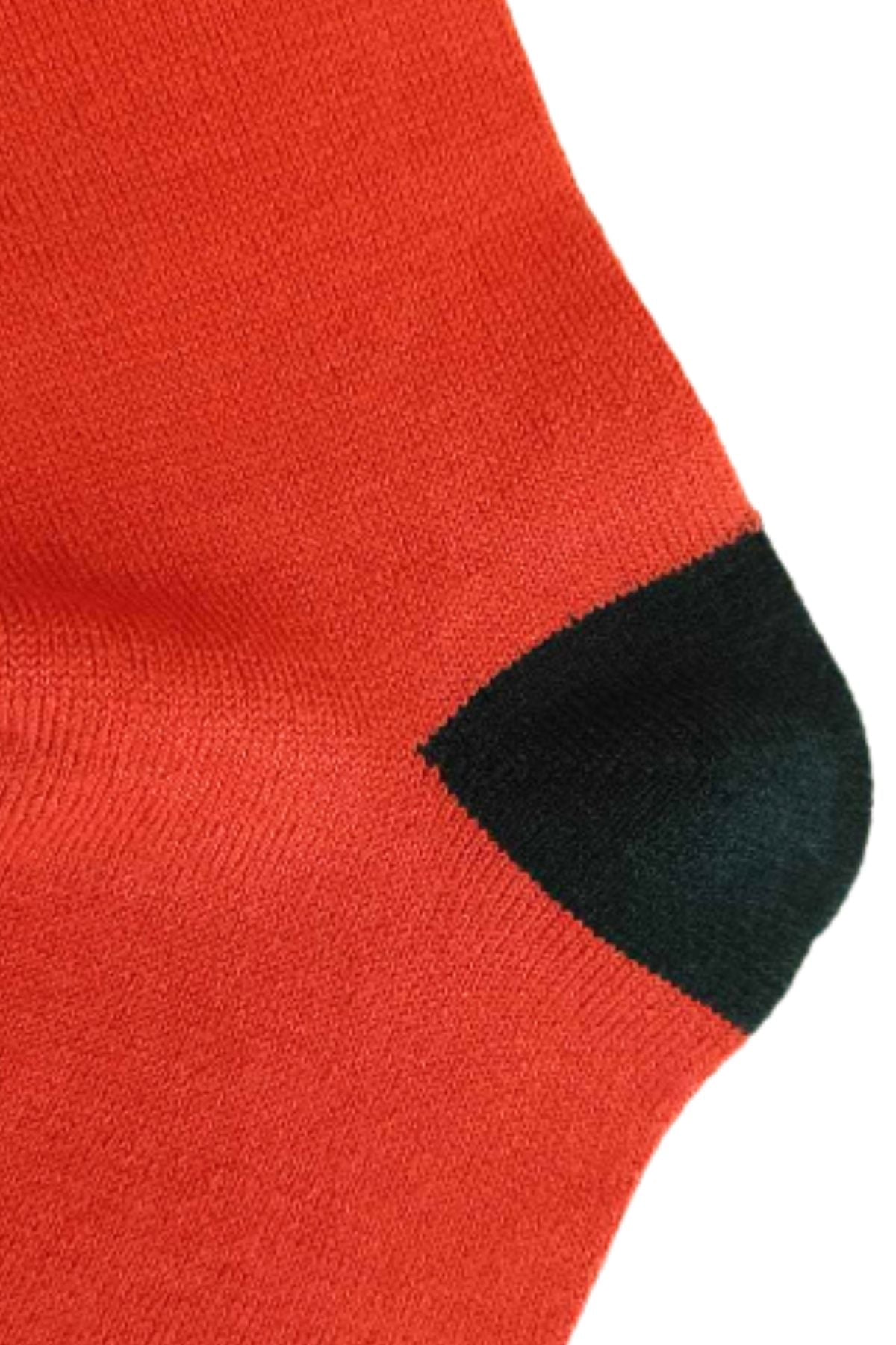 Regular Wool Blend Colorblocked Socks For Men