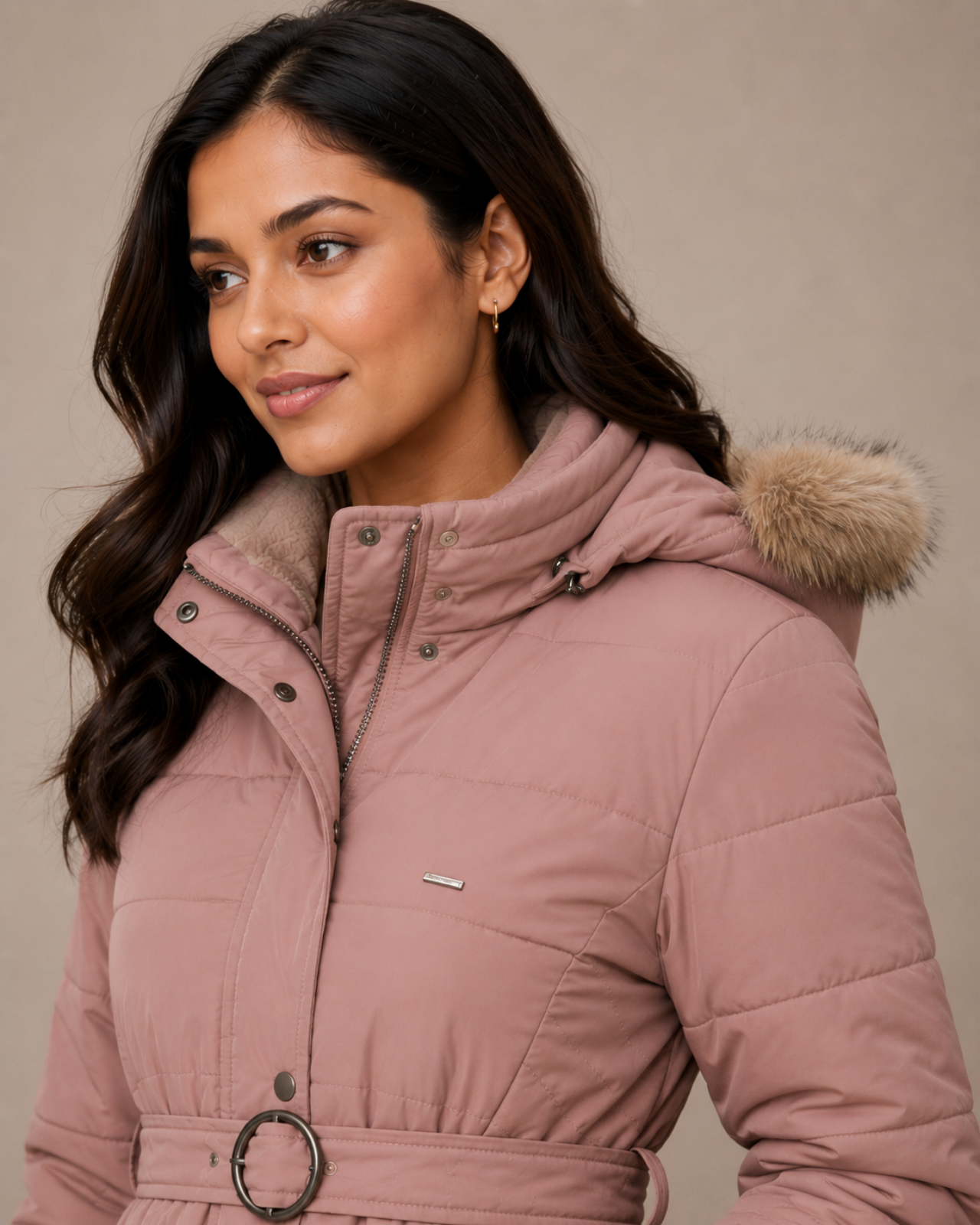 Alaskan Parka Jacket For Women - Slim Fit