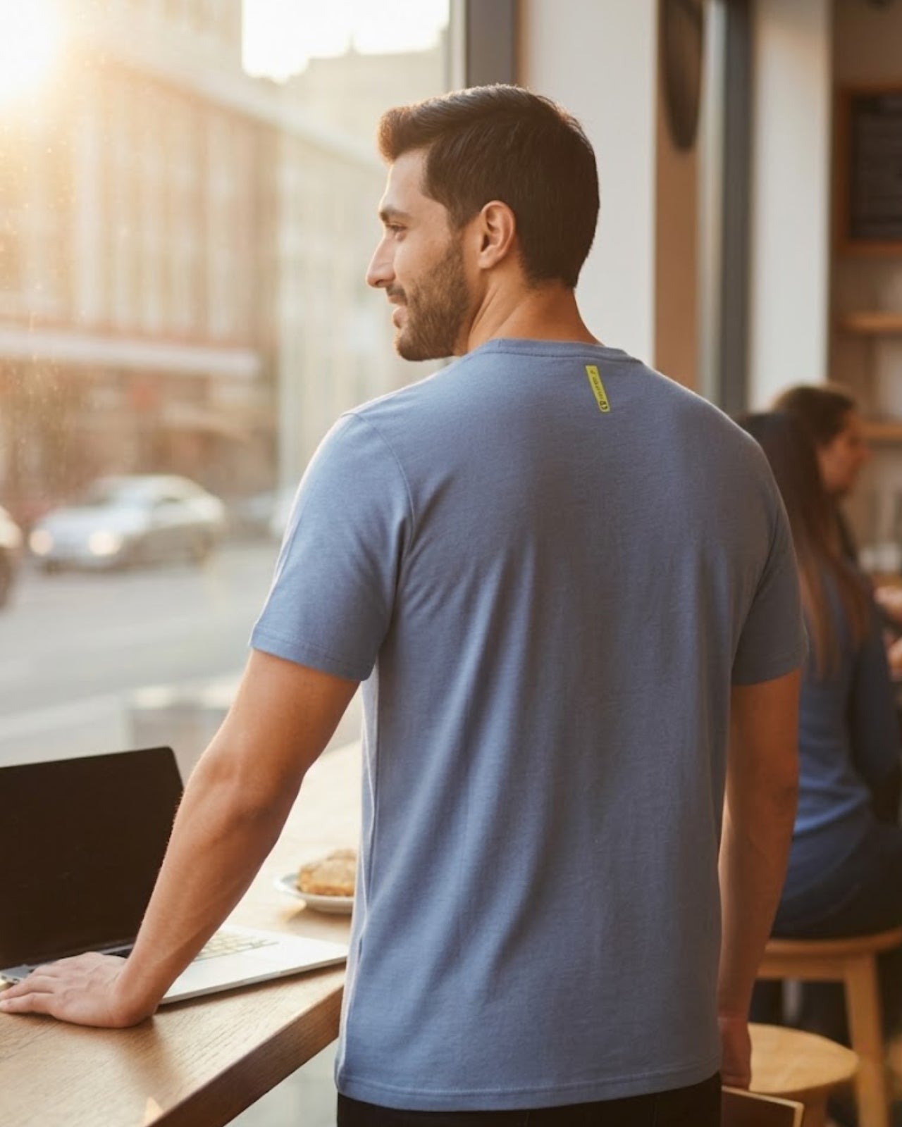 Plus Size Men's Airflow Crew Neck Tee