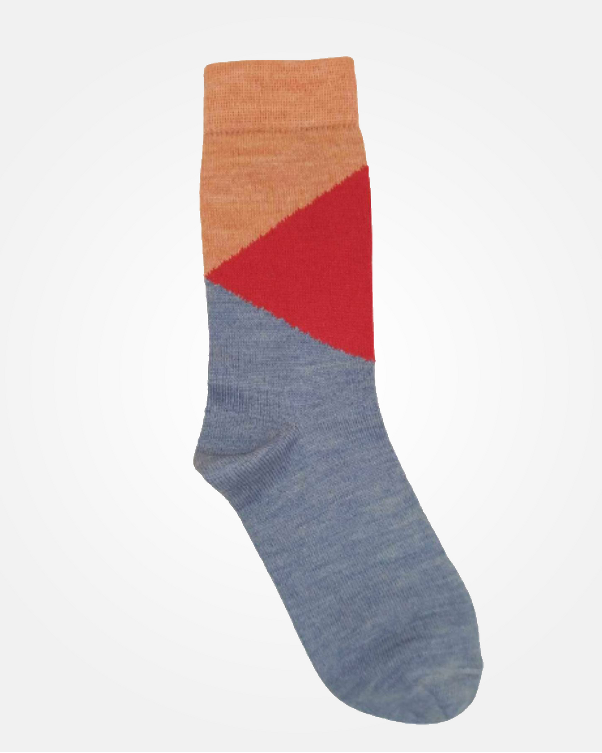 Regular Wool Blend Colorblocked Socks For Women