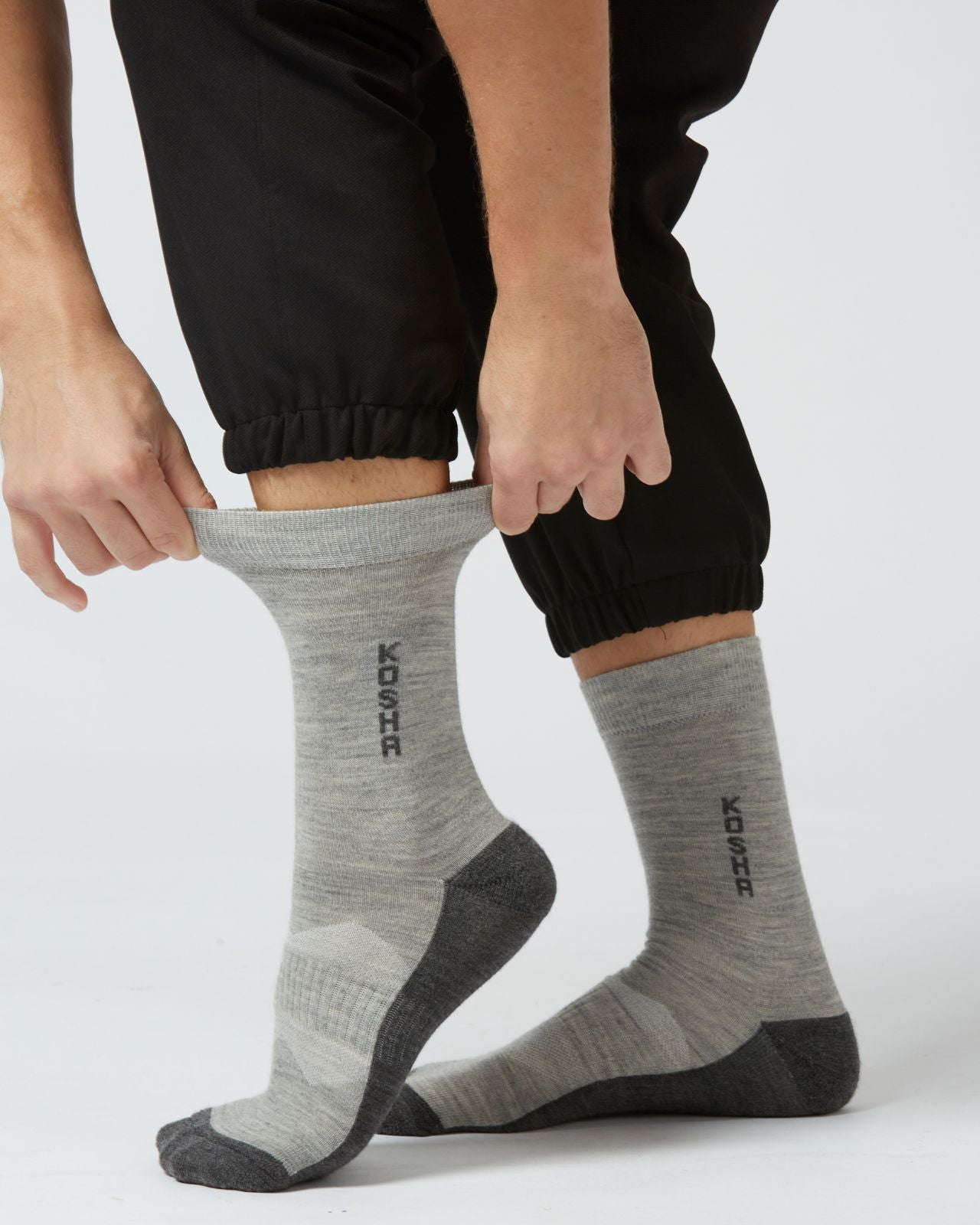 Men's Merino Wool Cushioned Technical Socks