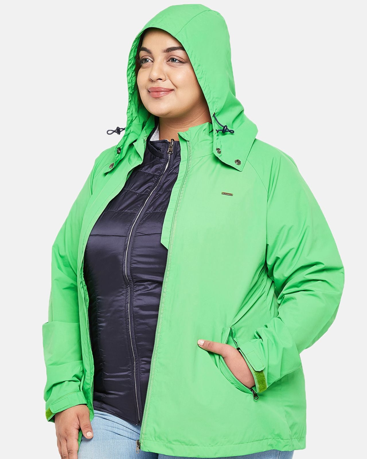 Women's Plus Size 4 in 1 Jacket