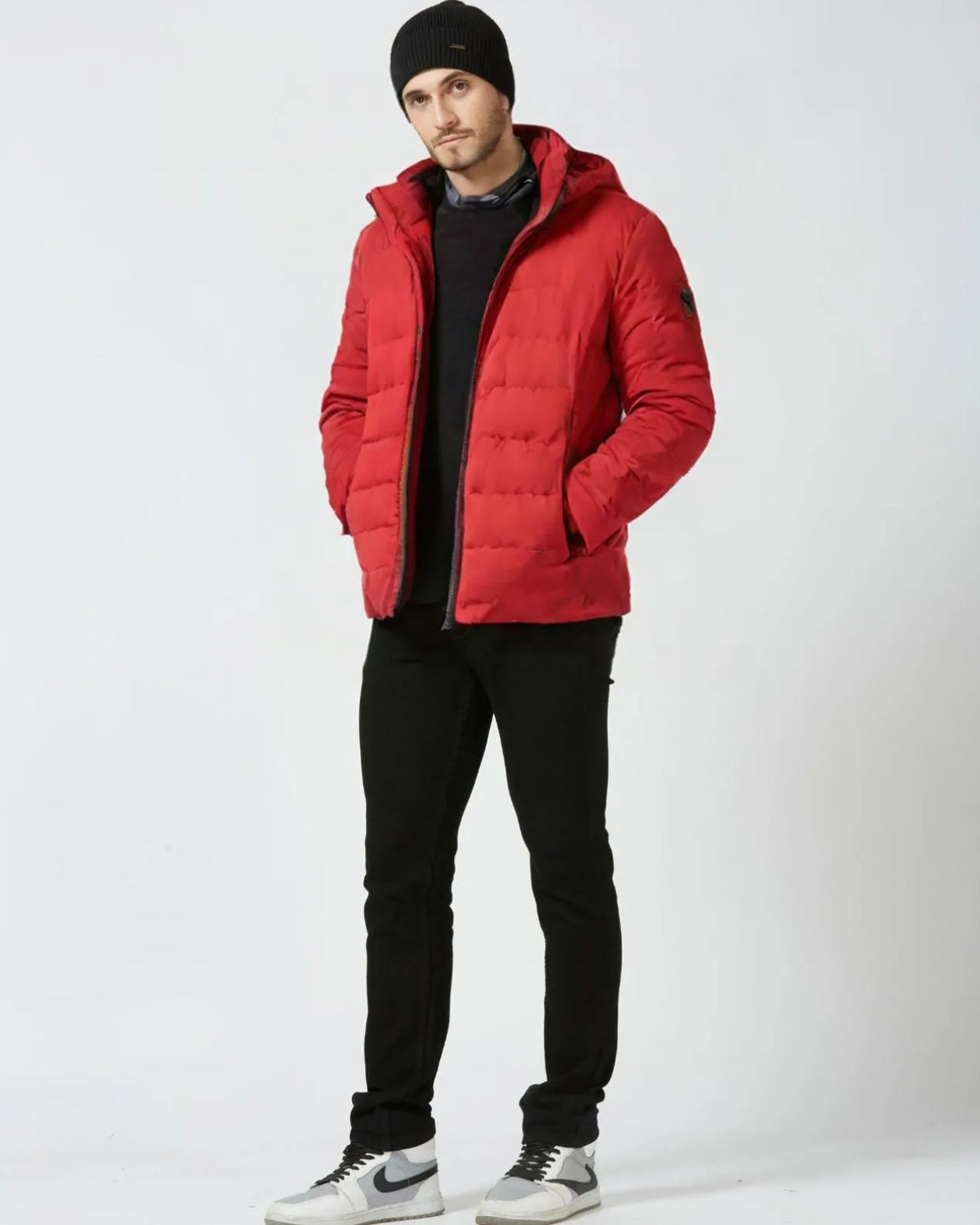 Men’s Puffer Jacket with Hood