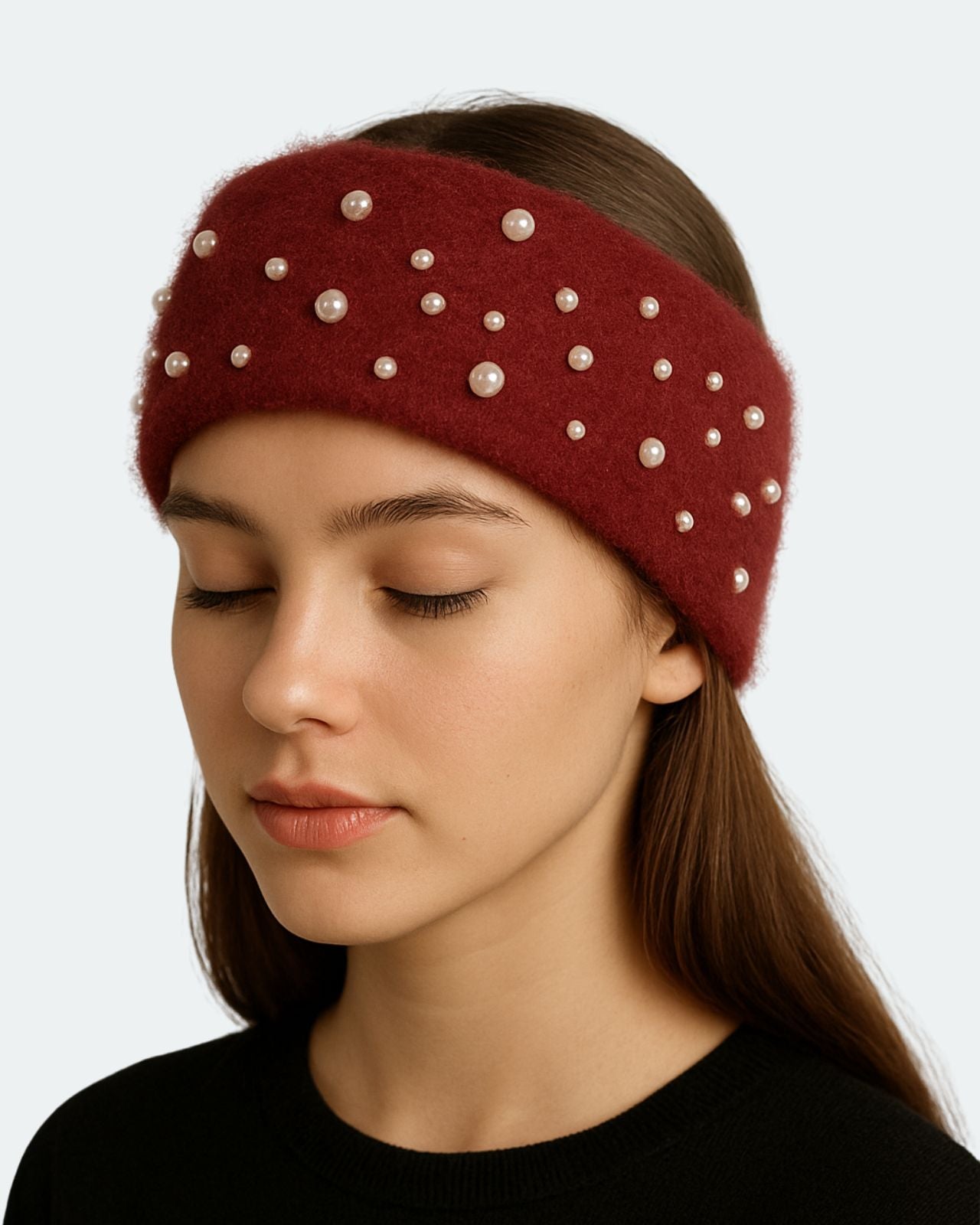 Head Band With Pearls