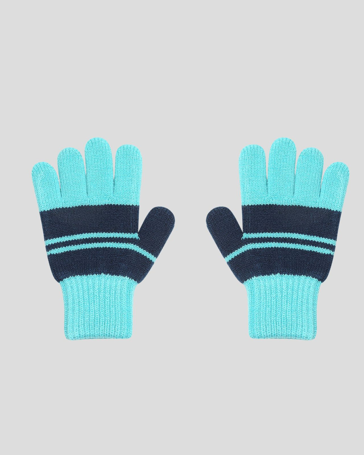 Girls Woolen Stripe Gloves (2 to 4) Years