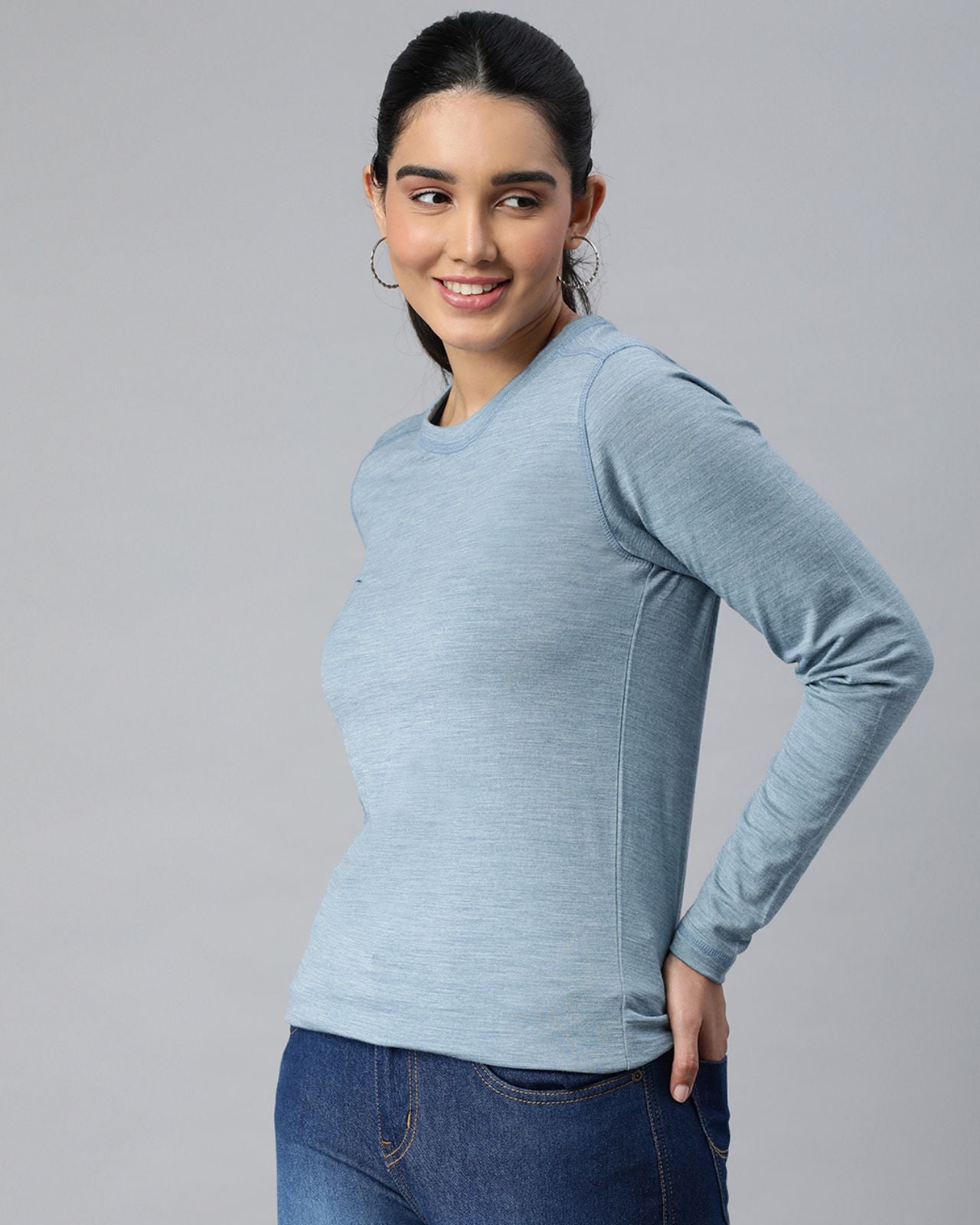 Women's Full Sleeves Thermal | Merino Wool + Bamboo