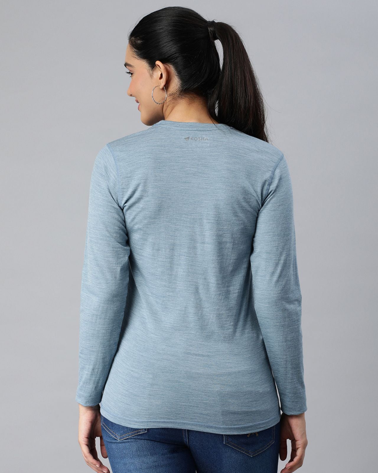 Women's Full Sleeves Thermal | Merino Wool + Bamboo