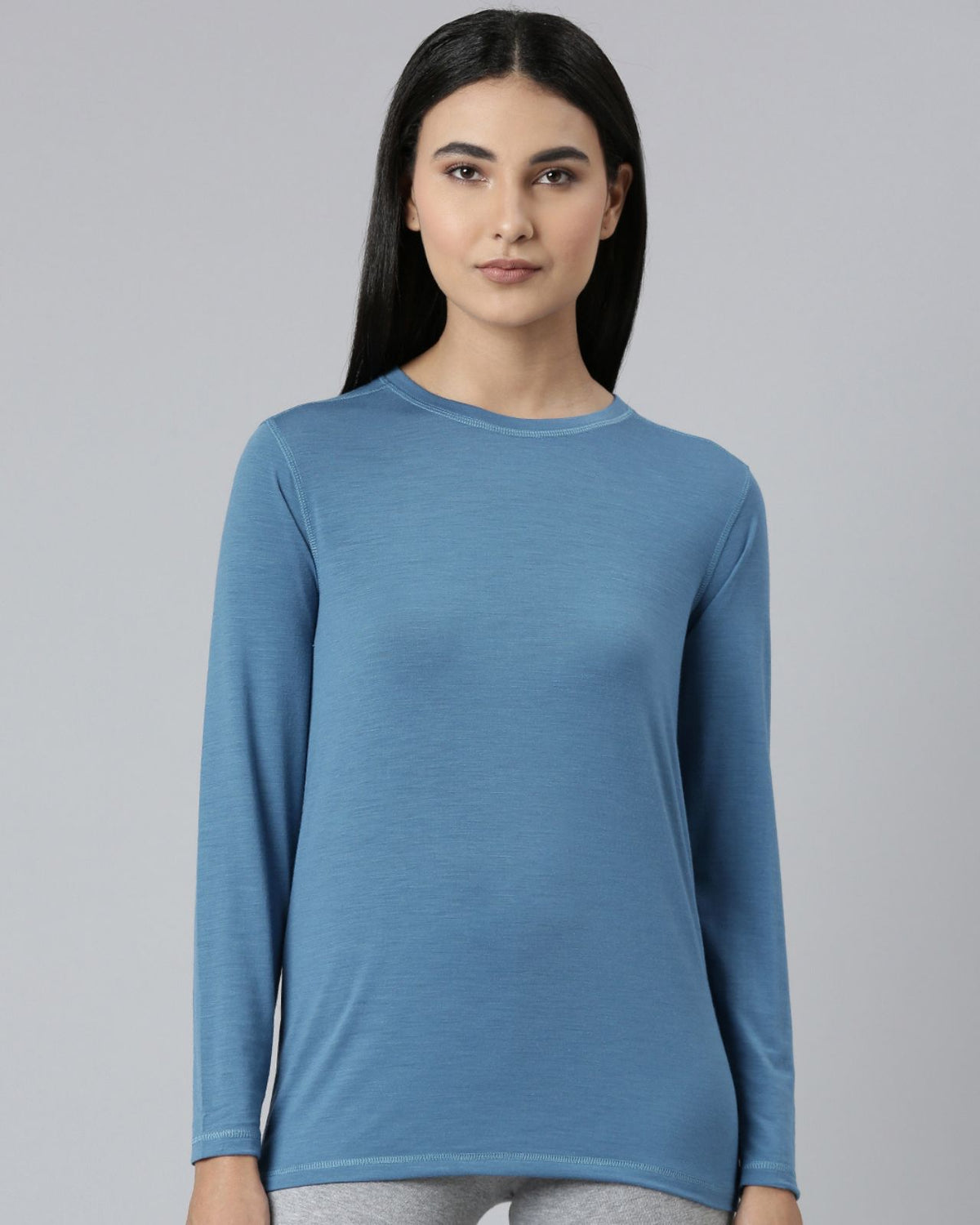 Women's Full Sleeves Thermal | Merino Wool + Bamboo + Polyester