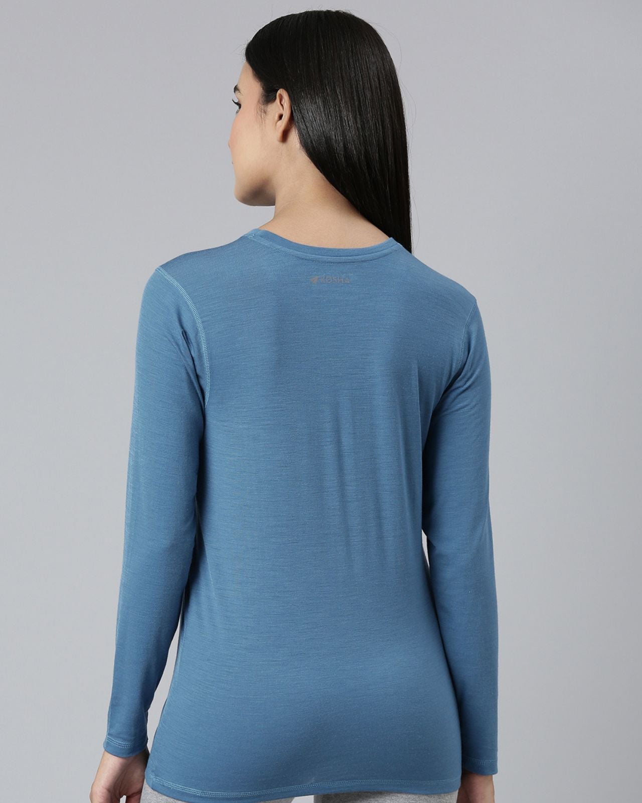 Women's Full Sleeves Thermal | Merino Wool + Bamboo + Polyester