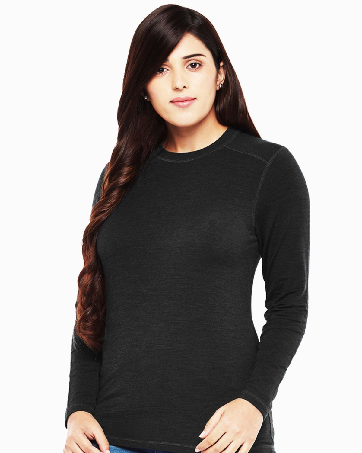 Women's Full Sleeves Thermal | Merino Wool + Bamboo + Polyester