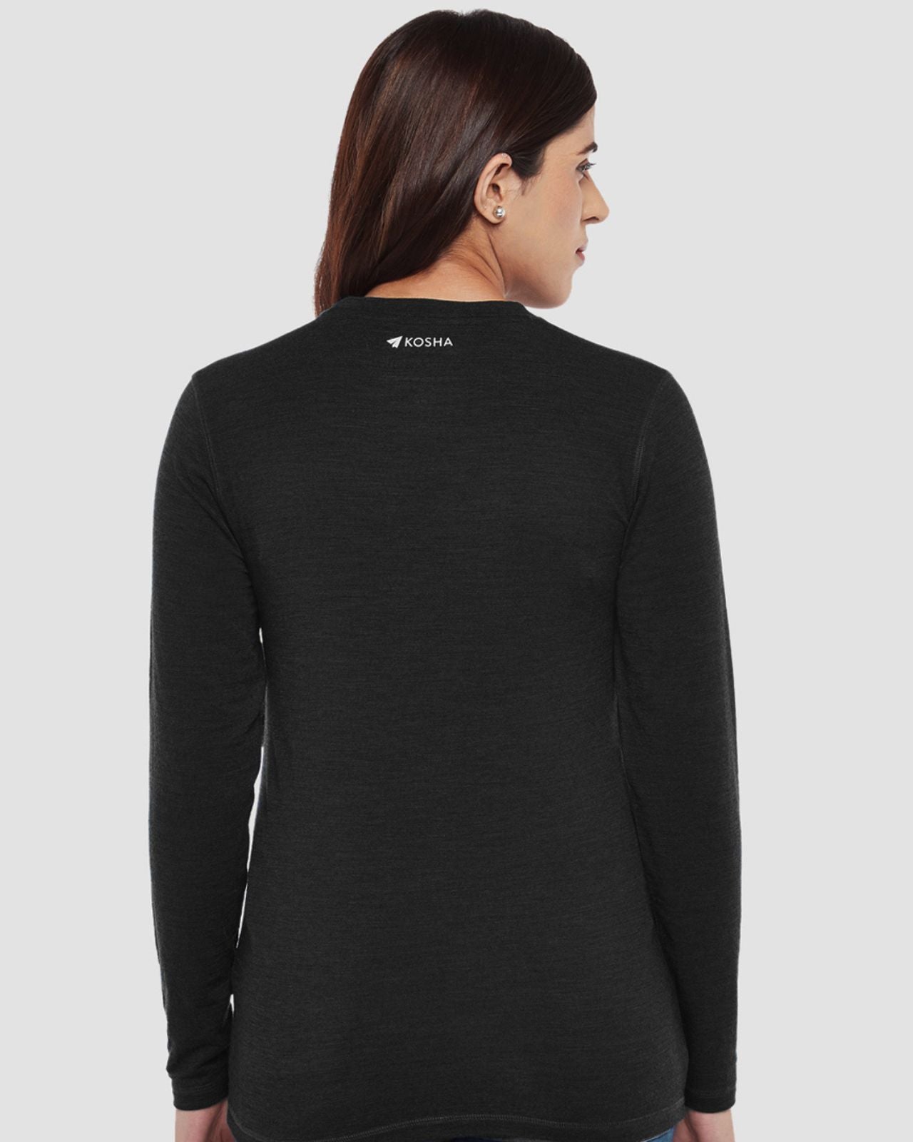 Women's Full Sleeves Thermal | Merino Wool + Bamboo + Polyester