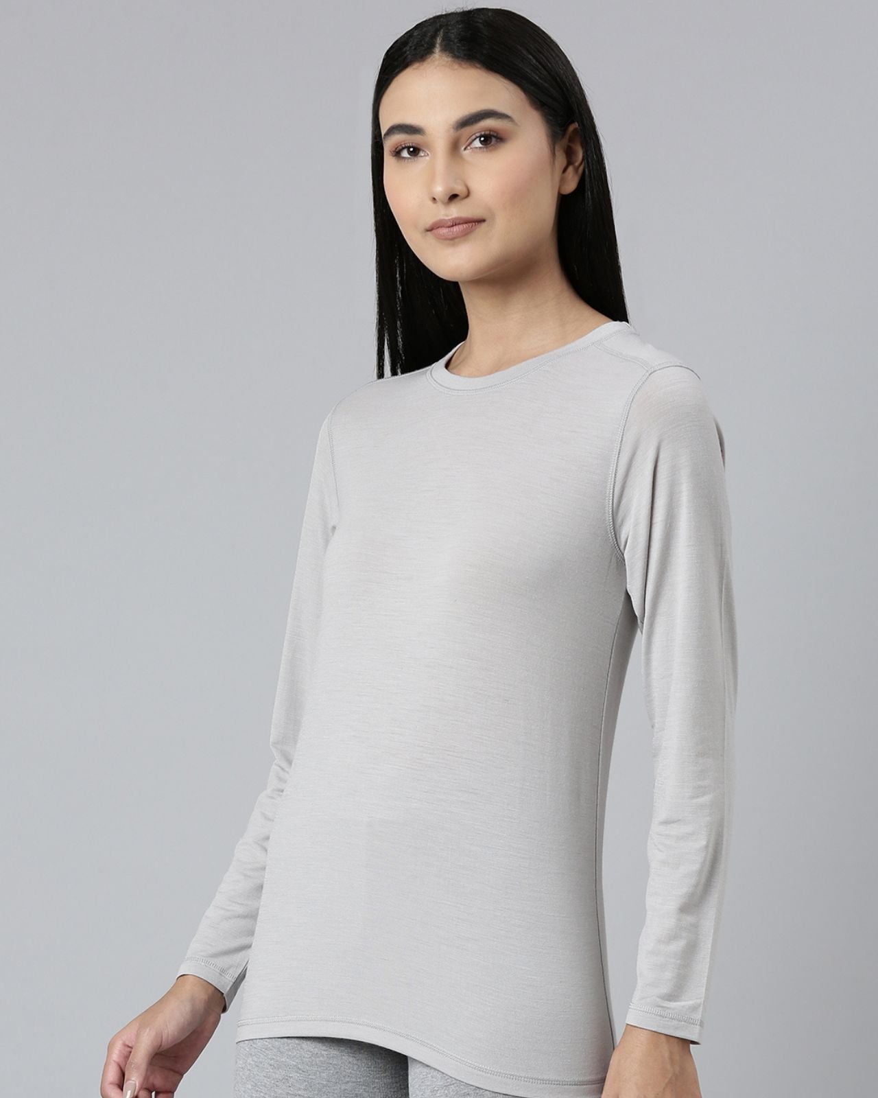 Women's Full Sleeves Thermal | Merino Wool + Bamboo + Polyester