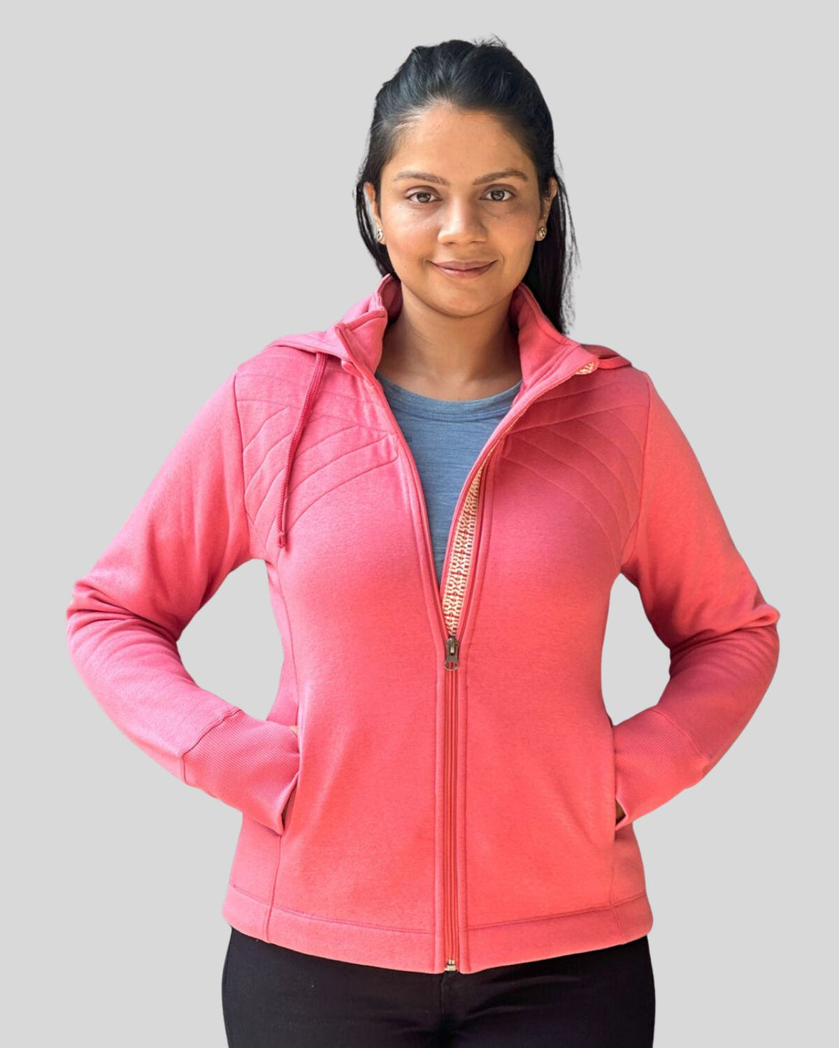 Fleece Lined Sweatshirt For Women