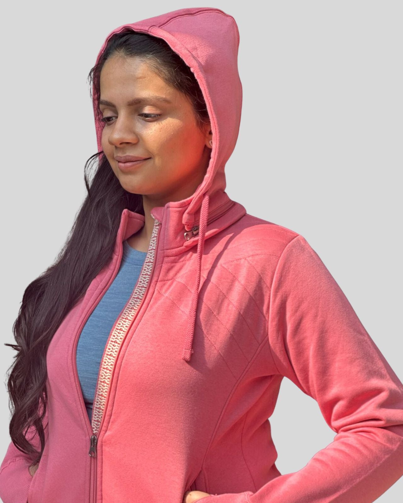 Fleece Lined Sweatshirt For Women