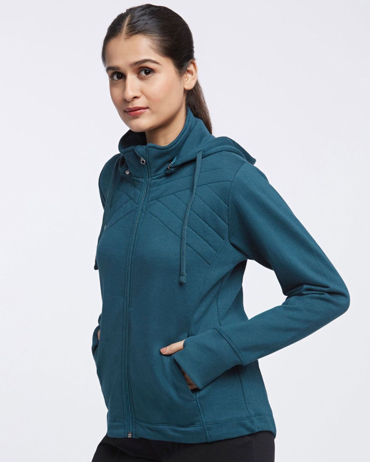 Fleece Lined Sweatshirt For Women