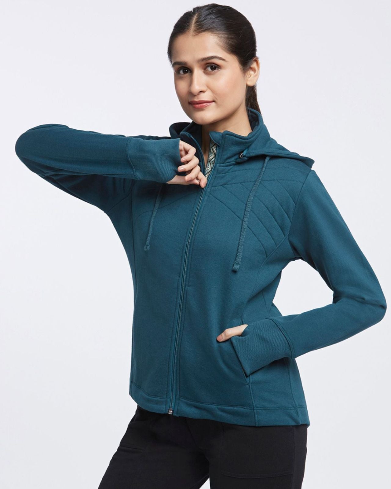 Fleece Lined Sweatshirt For Women