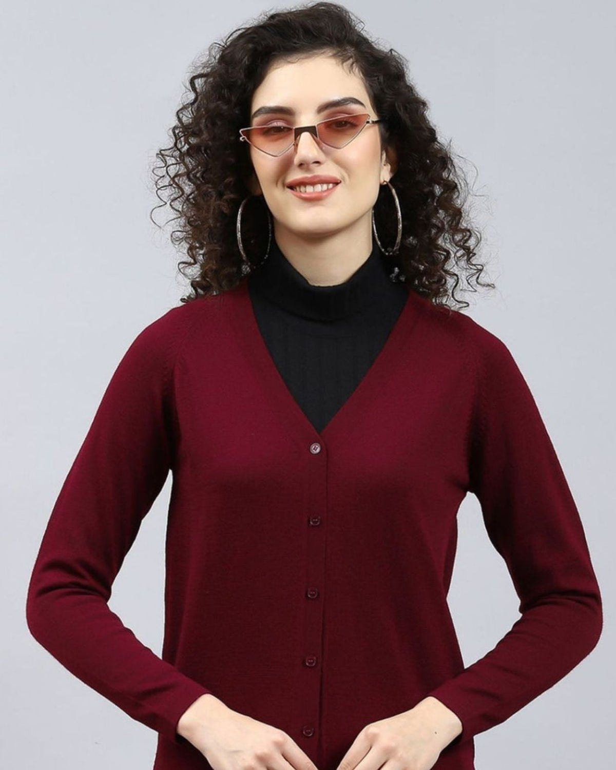 Merino Wool Cardigan For Women