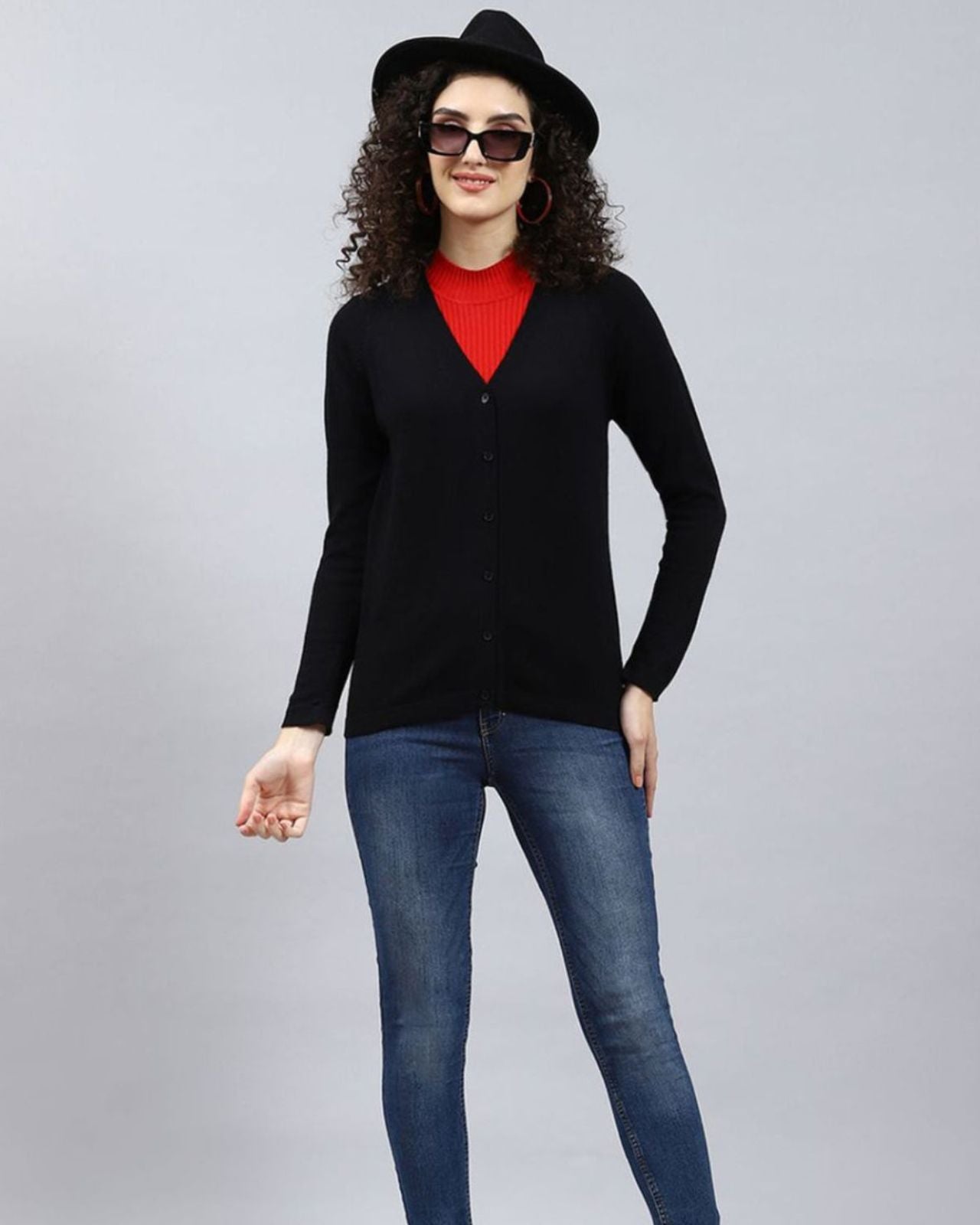 Merino Wool Cardigan For Women