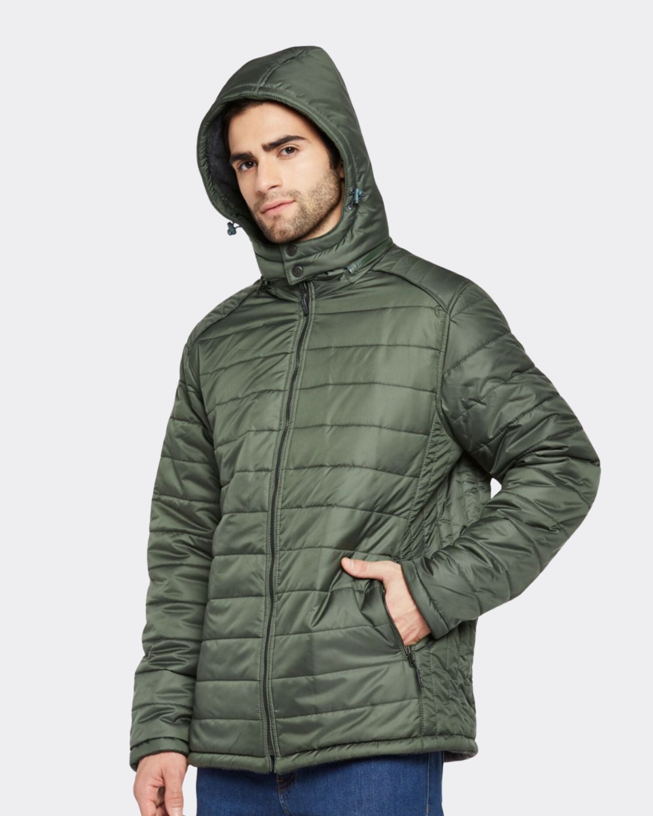 Packable Puffer Jacket For Men