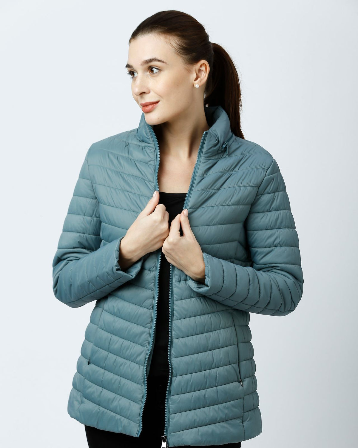 Packable Puffer Jacket For Women