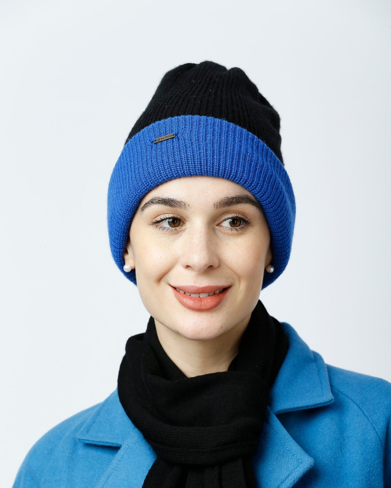 Merino Wool Reversible Beanie For Women