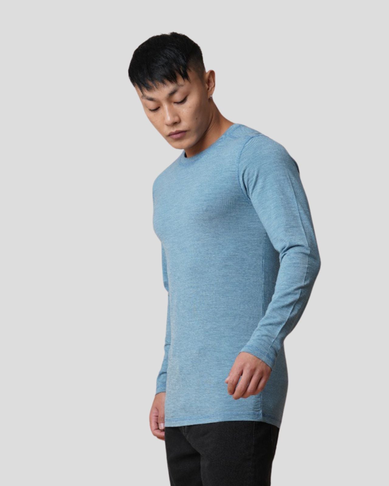 Men's Full Sleeves Thermal | Merino Wool + Bamboo