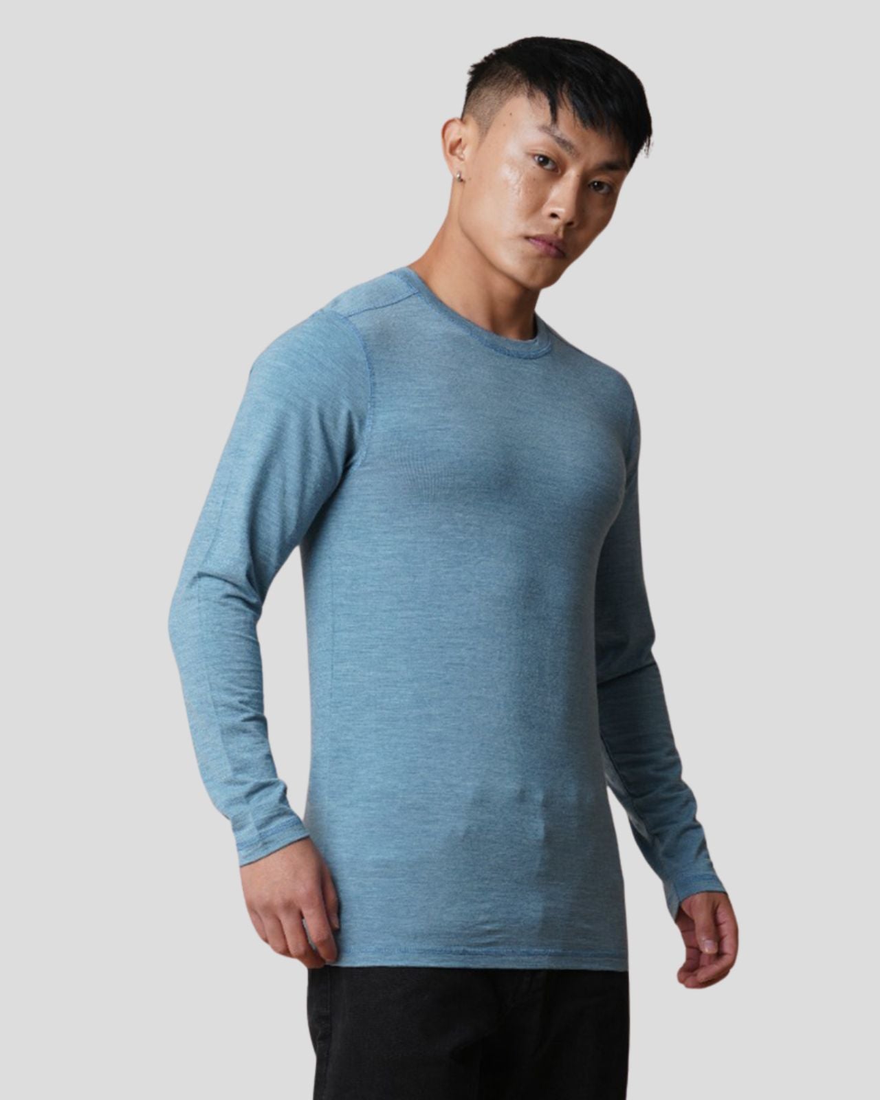 Men's Full Sleeves Thermal | Merino Wool + Bamboo