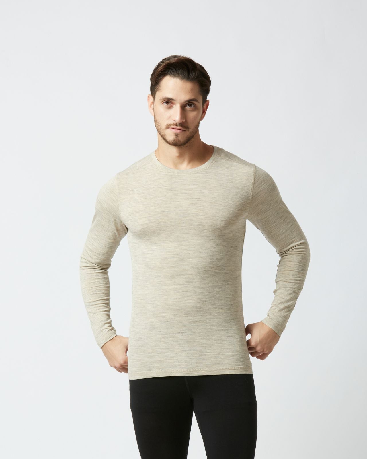 Men's Full Sleeves Thermal | Merino Wool + Bamboo