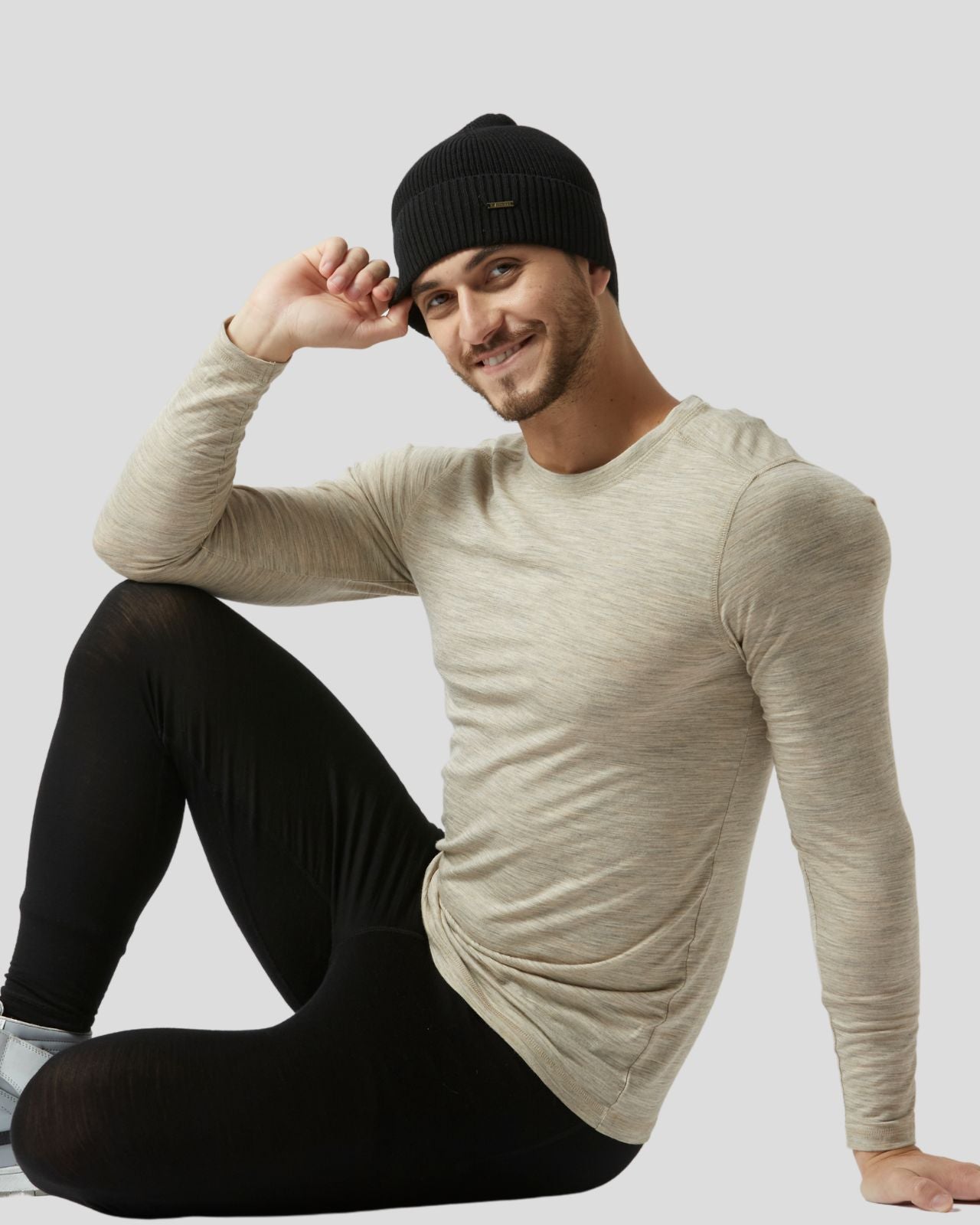 Men's Full Sleeves Thermal | Merino Wool + Bamboo