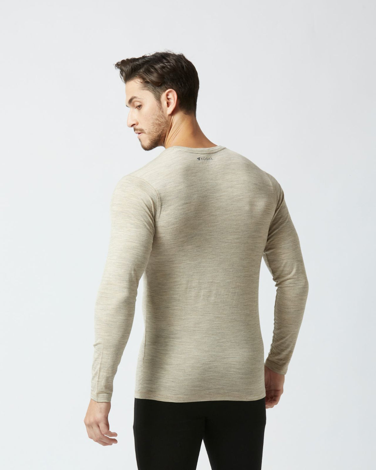 Men's Full Sleeves Thermal | Merino Wool + Bamboo