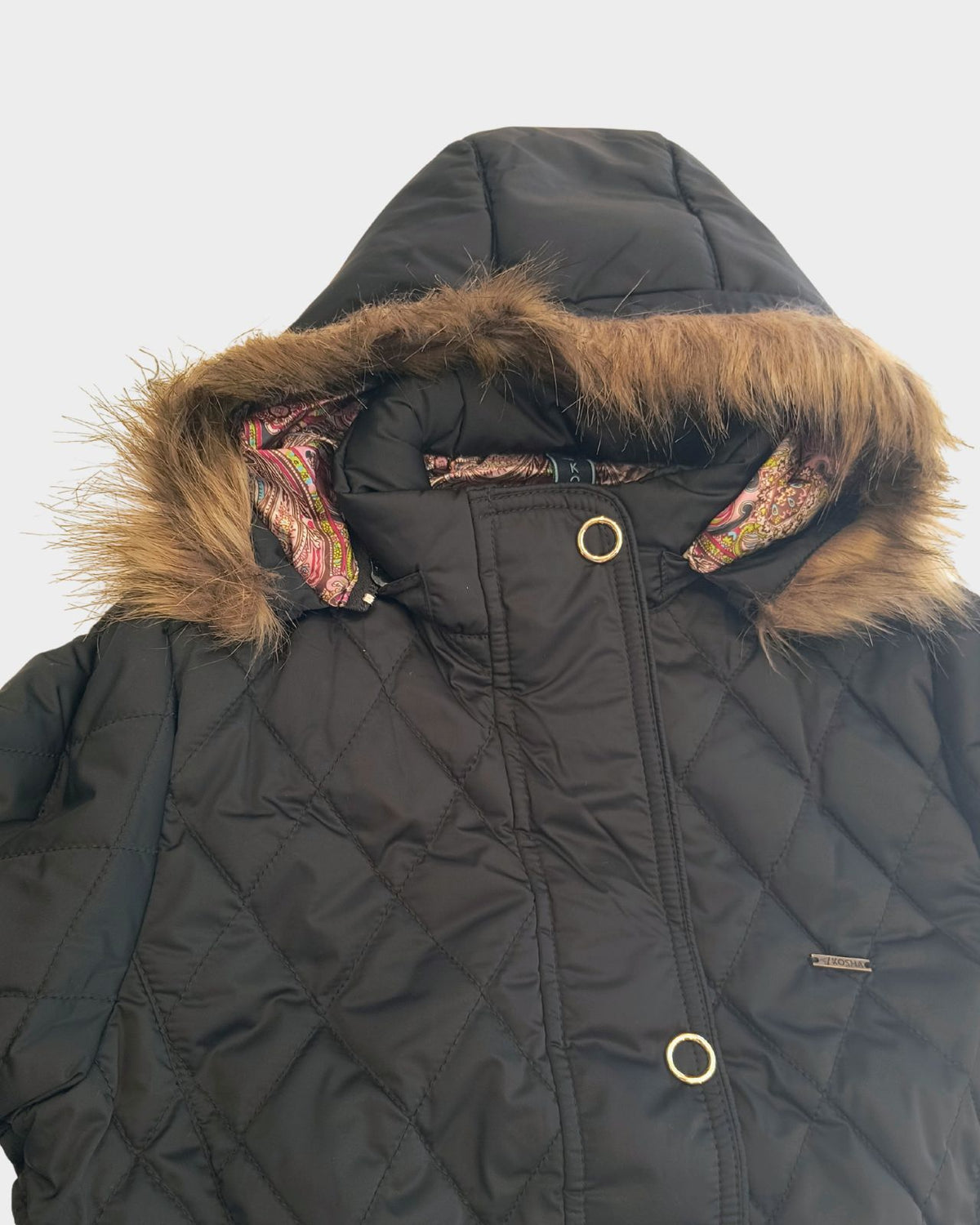 Puffer With Fleece Jacket For Girls