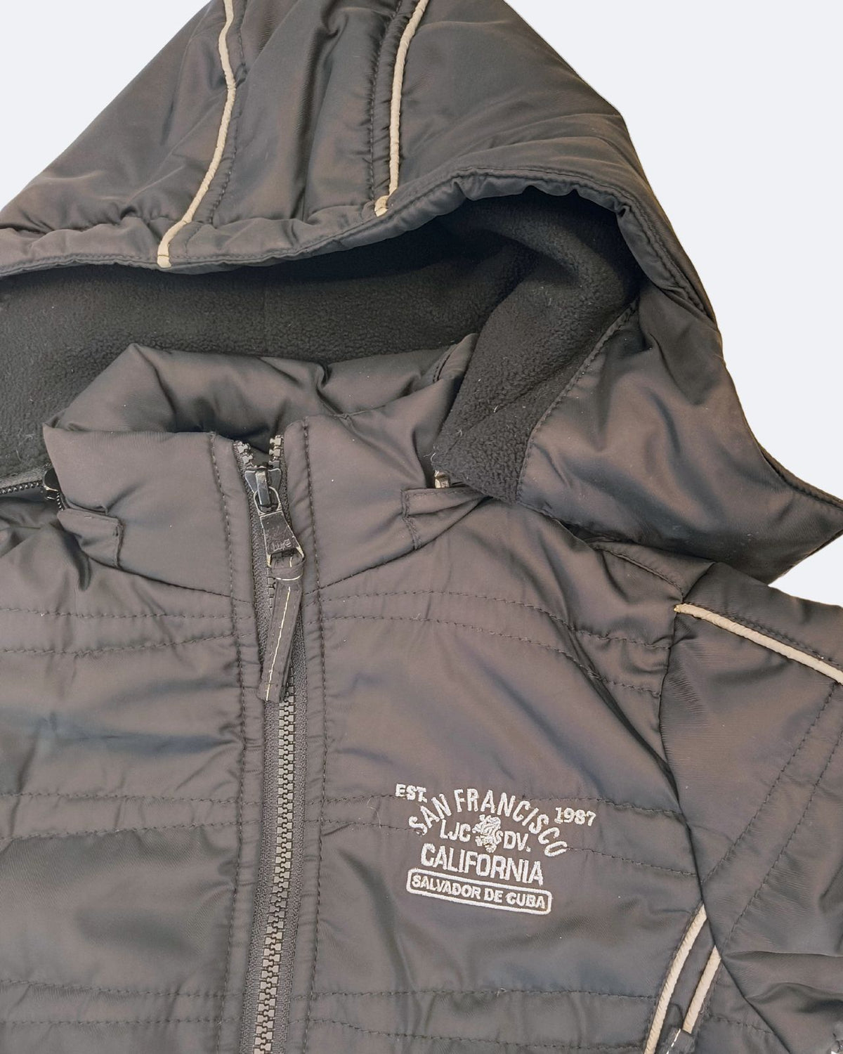 Puffer With Fleece Jacket For Boys (2 to 6) Years