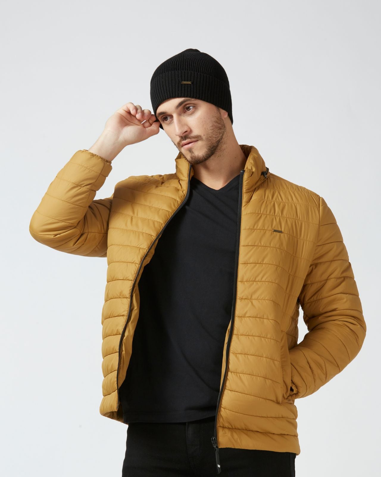 Packable Puffer Jacket For Men