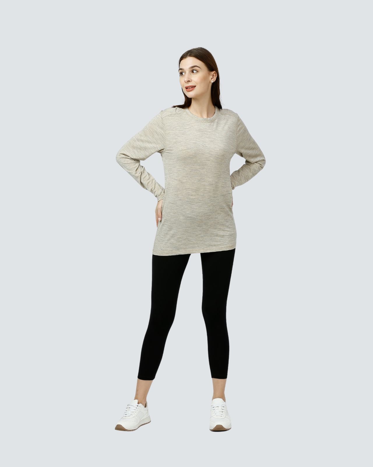 Women's Full Sleeves Thermal | Merino Wool + Bamboo