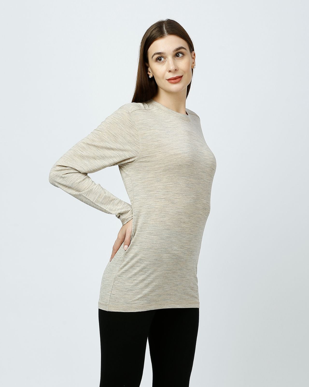 Women's Full Sleeves Thermal | Merino Wool + Bamboo