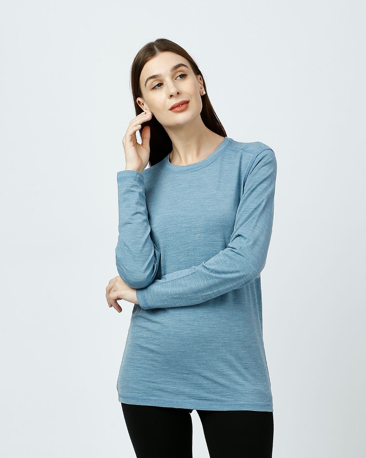 Women's Full Sleeves Thermal | Merino Wool + Bamboo