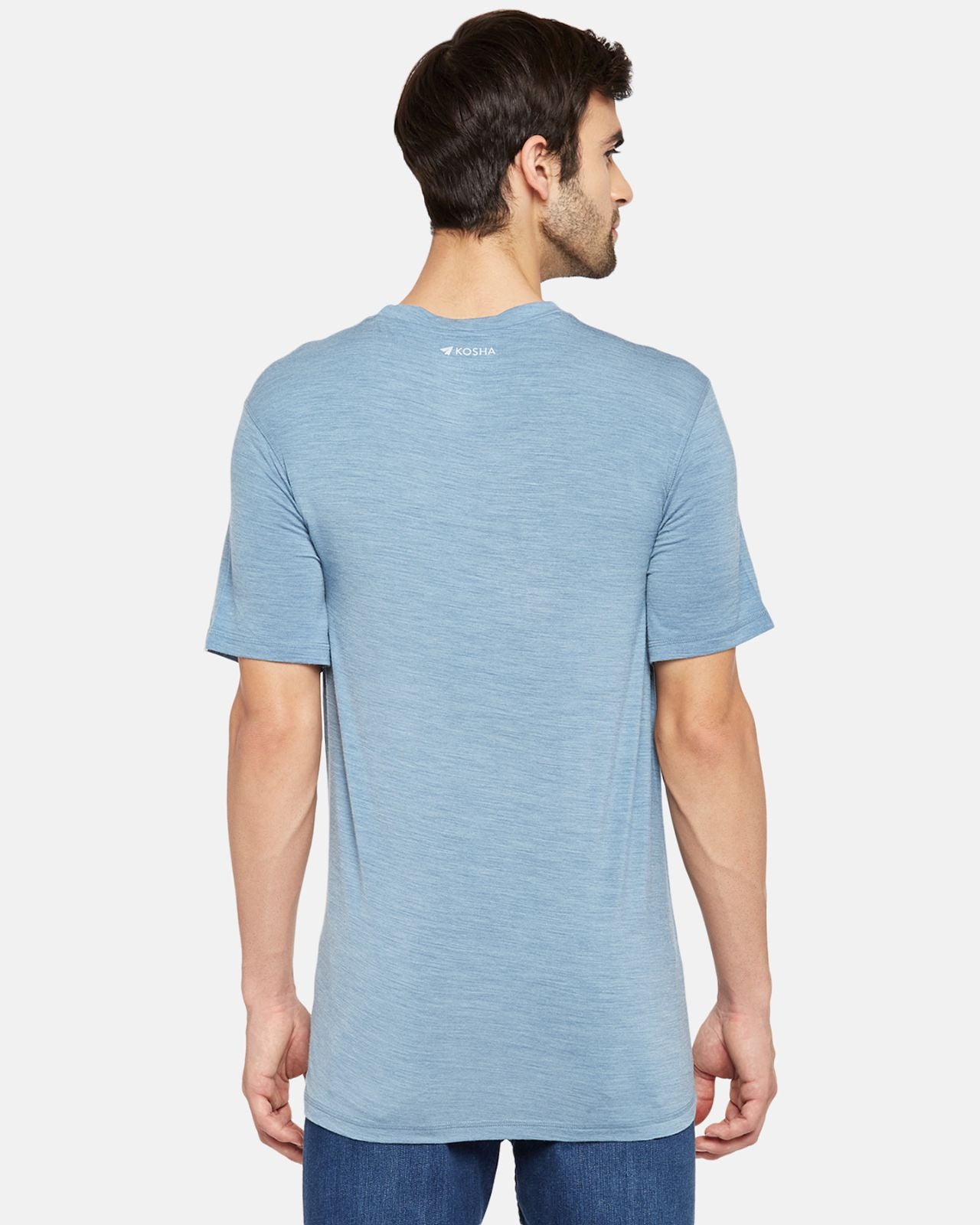 Men's Half Sleeves Thermal | Merino Wool + Bamboo