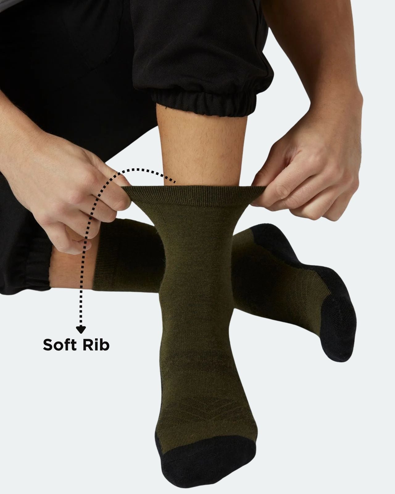 Men's Merino Wool Cushioned Technical Socks