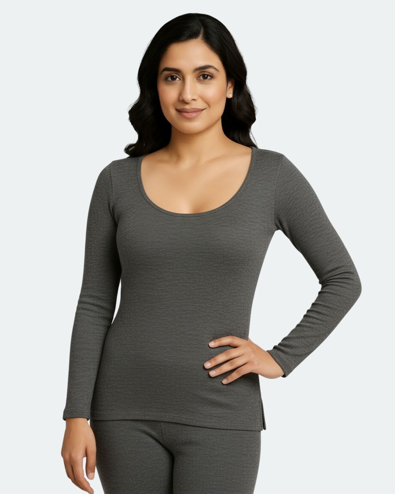 Woolmark Full Sleeves Thermal Top For Women