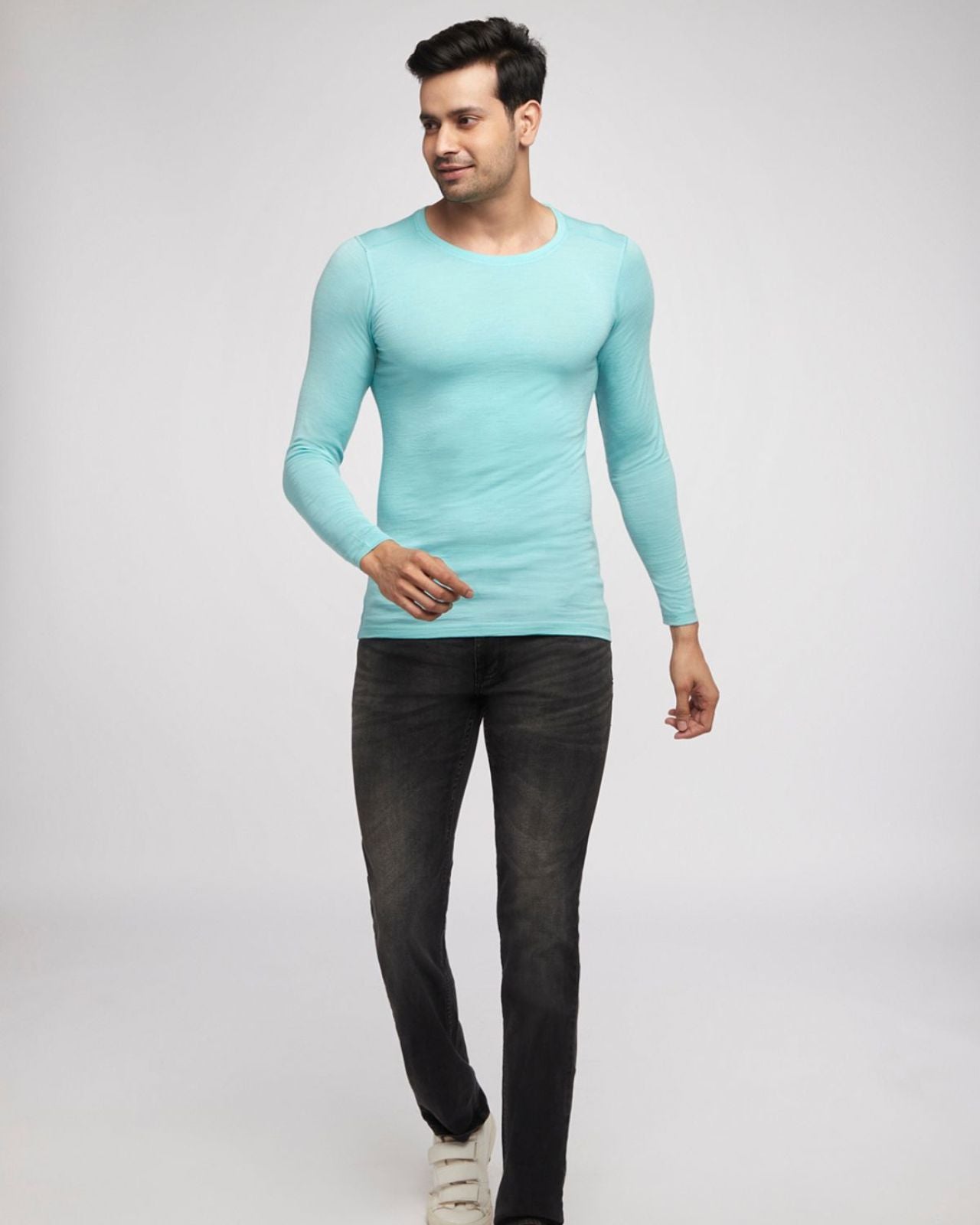 Men's Full Sleeves Thermal | Merino Wool + Bamboo