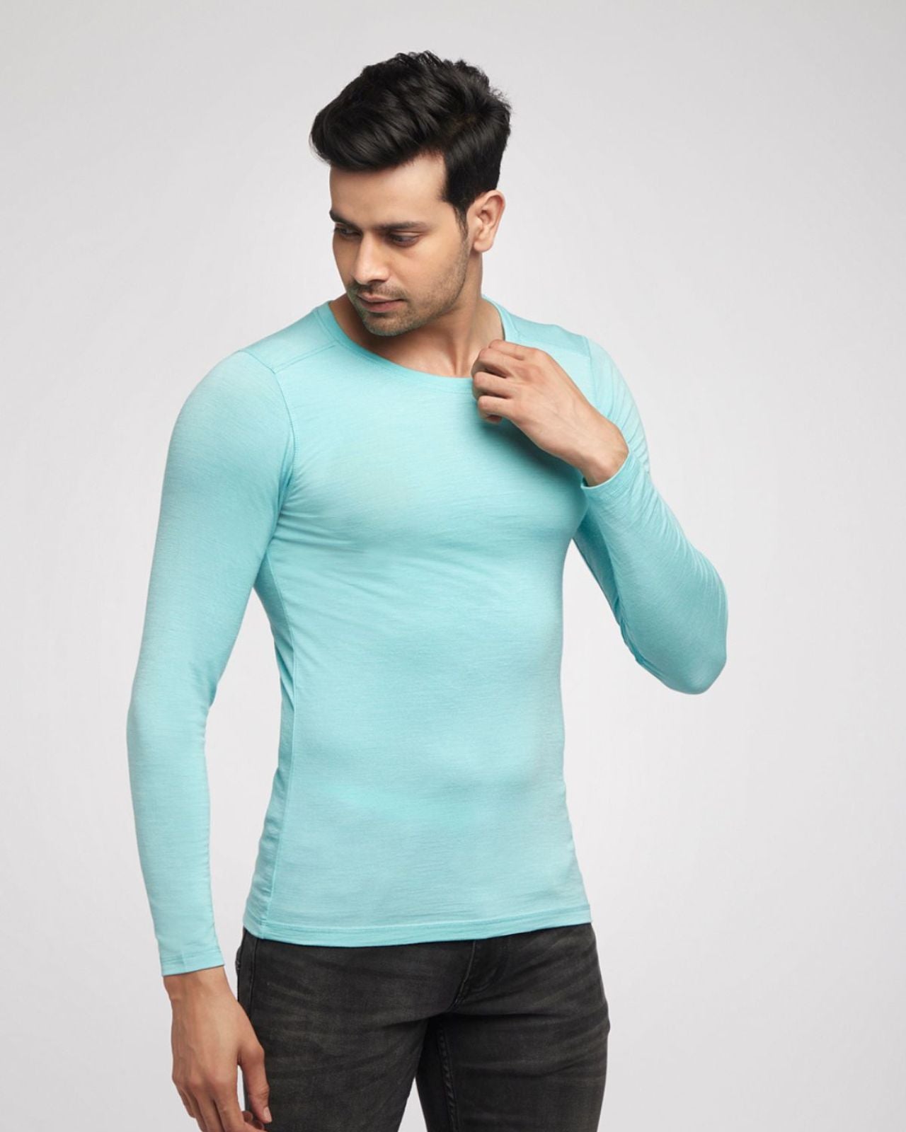 Men's Full Sleeves Thermal | Merino Wool + Bamboo