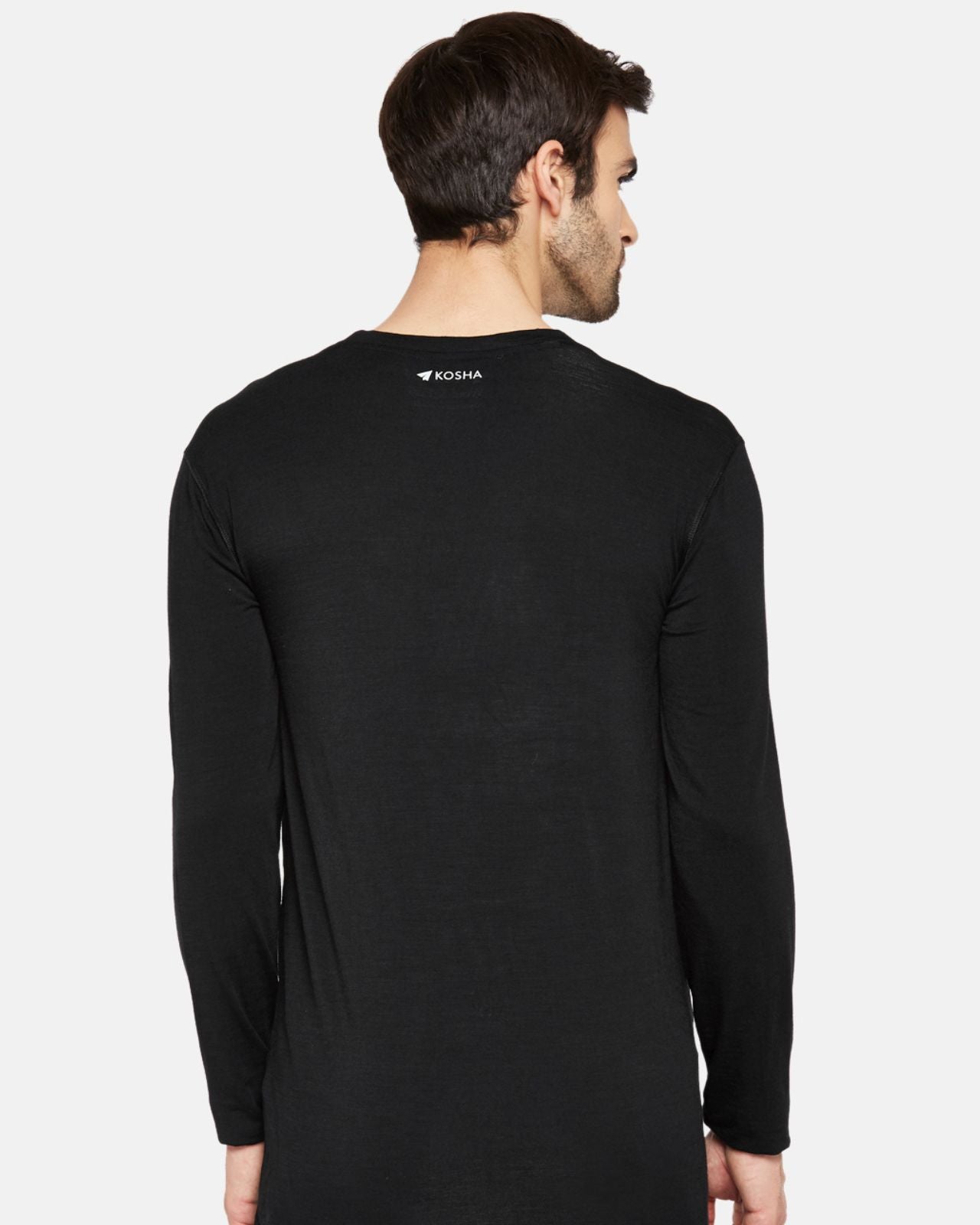 Men's Full Sleeves Thermal | Merino Wool + Bamboo