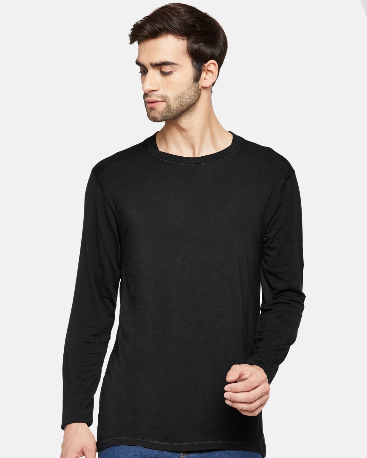 Men's Full Sleeves Thermal | Merino Wool + Bamboo