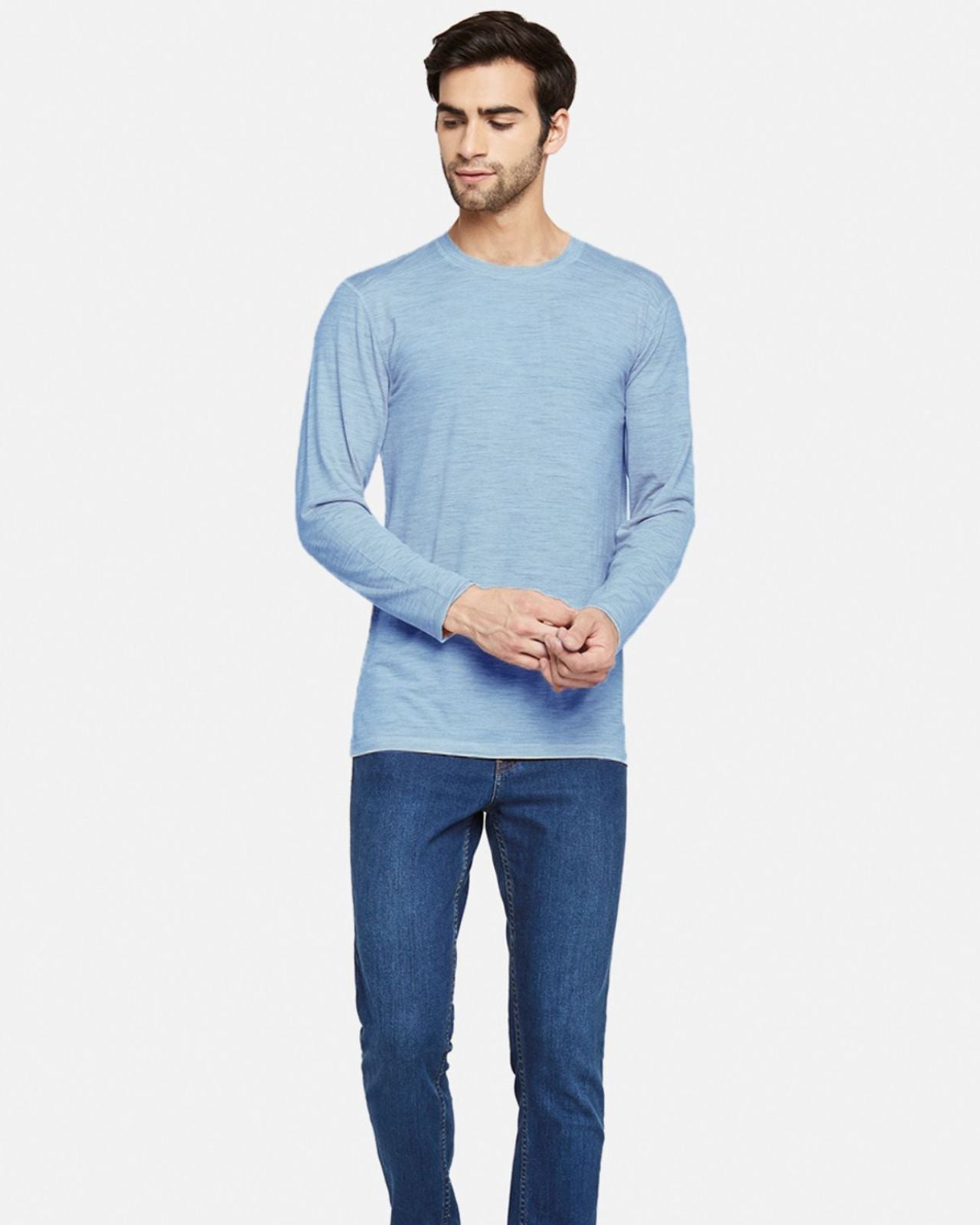 Men's Full Sleeves Thermal | Merino Wool + Bamboo