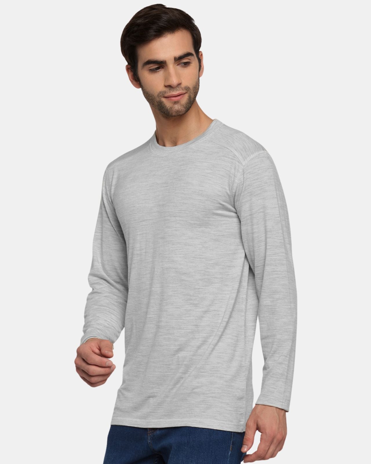 Men's Full Sleeves Thermal | Merino Wool + Bamboo + Polyester