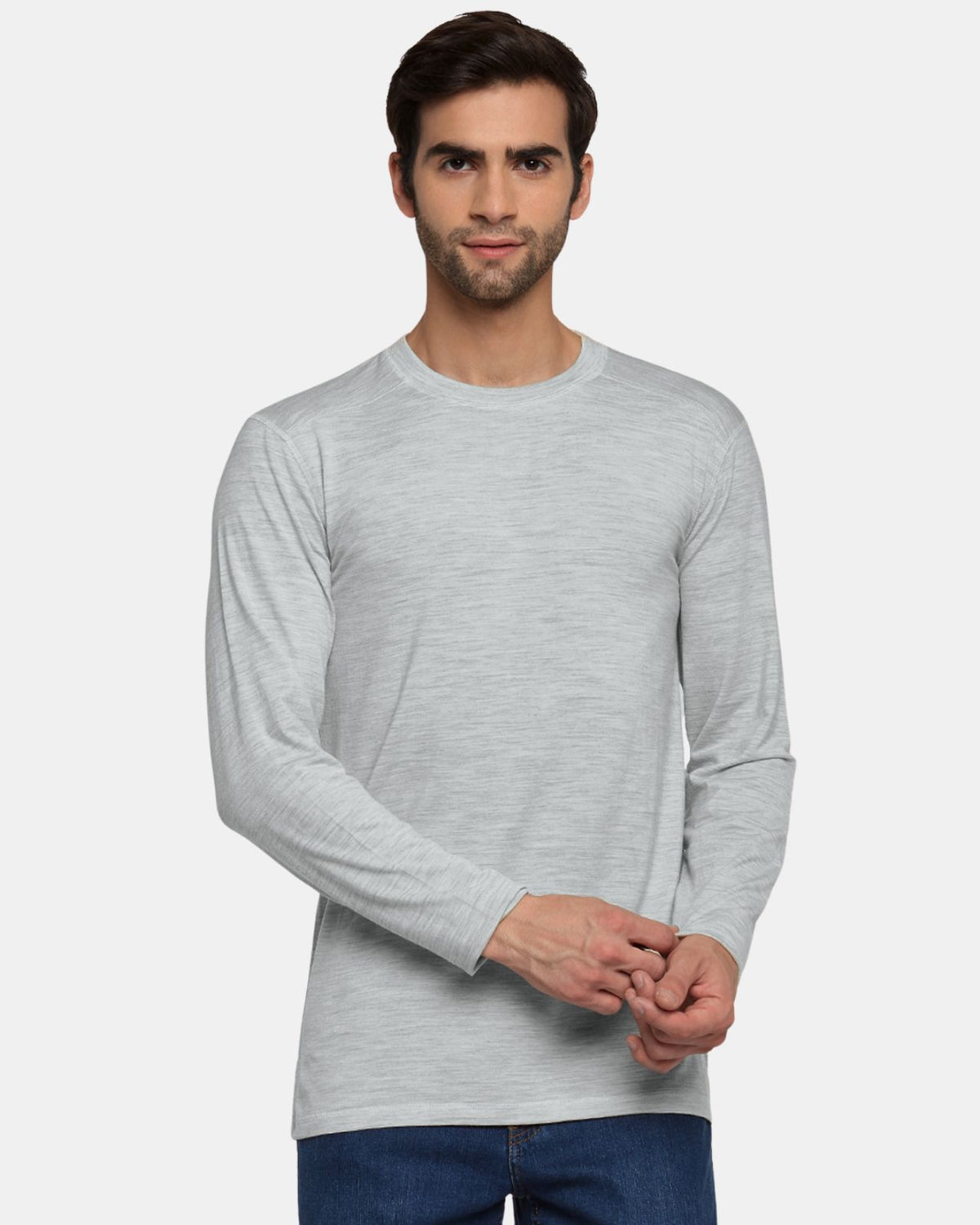 Men's Full Sleeves Thermal | Merino Wool + Bamboo + Polyester